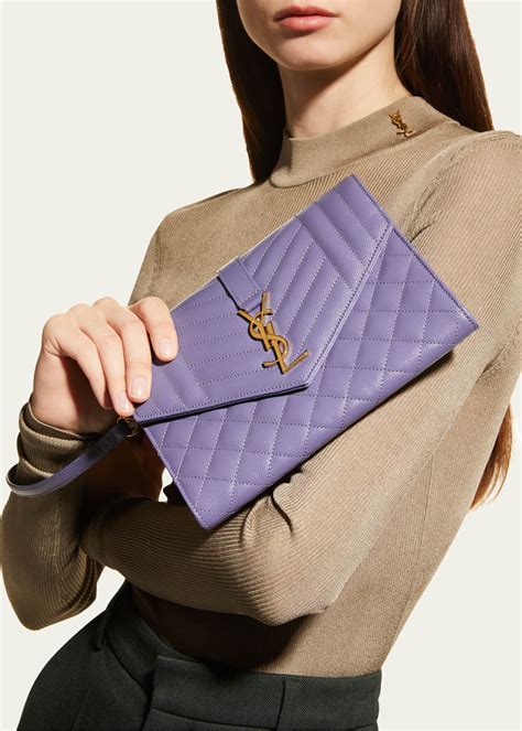 borsa envelope ysl suede|ysl envelope bag.